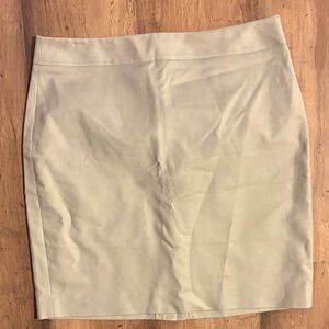 Banana Republic Tan Pencil Skirt